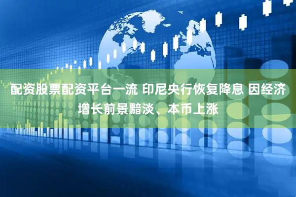 配资股票配资平台一流 印尼央行恢复降息 因经济增长前景黯淡、本币上涨