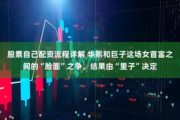 股票自己配资流程详解 华熙和巨子这场女首富之间的“脸面”之争，结果由“里子”决定